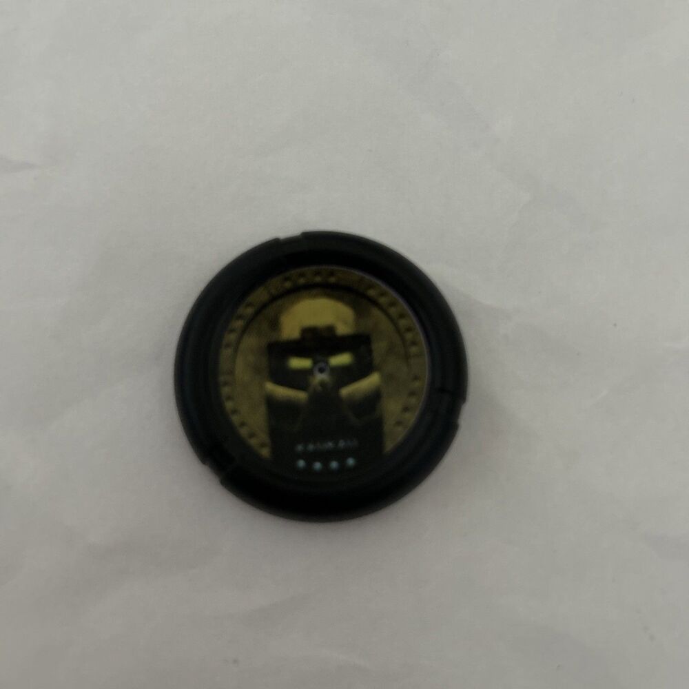 LEGO Bionicle Large Figure Throwing Disk with a Kanohi Kaukau mask print